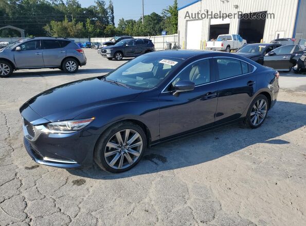 JM1GL1XY8L1513082 2020 MAZDA 6 Blue Vista tres cuartos delantera izquierda
