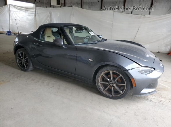 JM1NDAD74G0109143 2016 MAZDA MX-5 Серый Передняя правая четверть