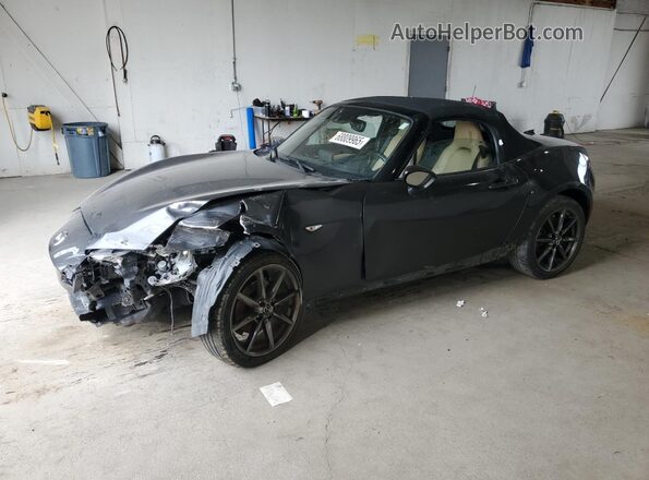 JM1NDAD74G0109143 2016 MAZDA MX-5 Серый Передняя левая четверть
