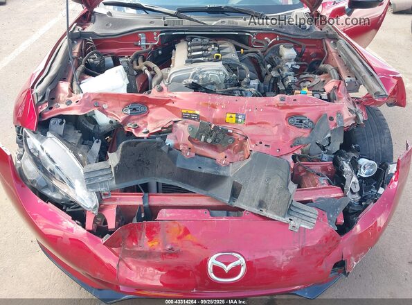 JM1NDAL73L0418680 2020 MAZDA MX-5 MIATA Red Вид ззаду