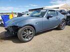 2020 Mazda Mx-5 Miata Grand Touring Gray vin: JM1NDAM73L0418306