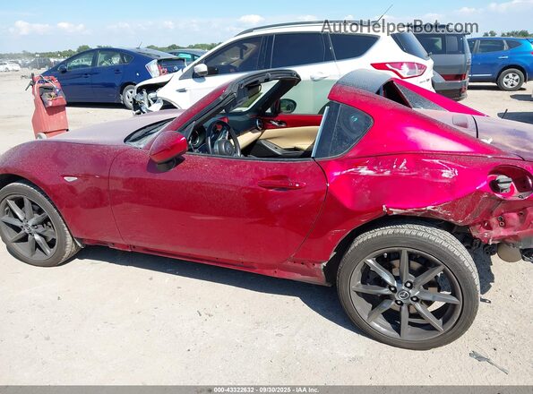 JM1NDAM75K0307156 2019 MAZDA MX-5 MIATA RF Red Widok wnętrza 360 stopni