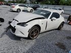 2021 Mazda Mx-5 Miata Grand Touring White vin: JM1NDAM7XM0450753