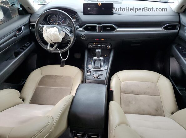 JM3KFACM7M0325446 2021 MAZDA CX-5 Белый Вид панели приборов
