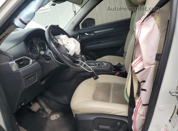 JM3KFACM7M0325446 2021 MAZDA CX-5 Белый Вид салона спереди