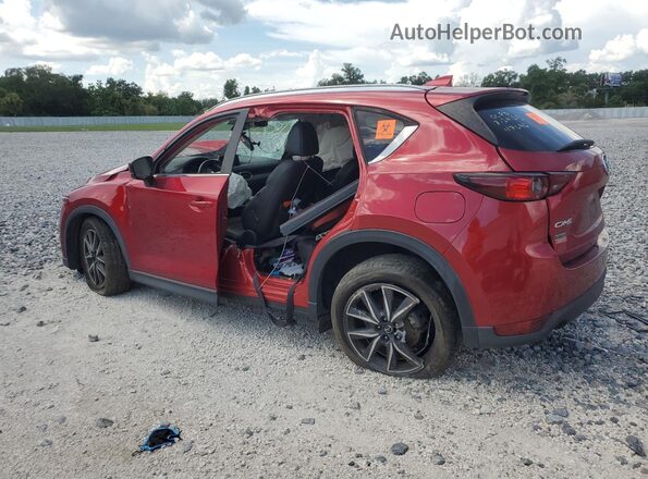 JM3KFACM9J0444305 2018 MAZDA CX-5 Red უკანა მარცხენა