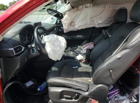 JM3KFACM9J0444305 2018 MAZDA CX-5 Red წინა სალონის ხედი