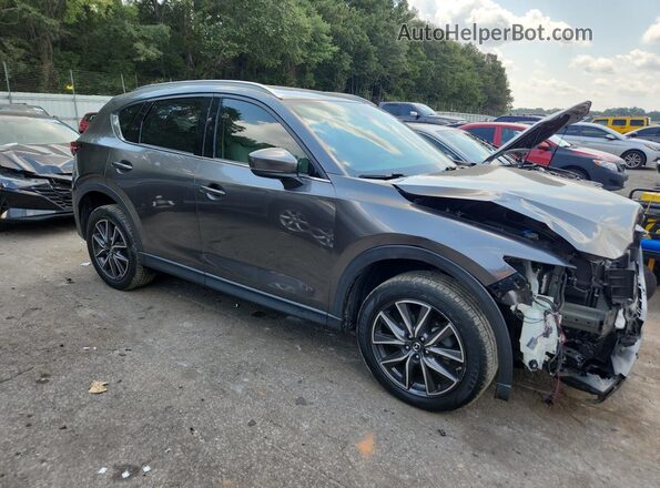 JM3KFADM0J1434187 2018 MAZDA CX-5 Charcoal წინა მარჯვენა