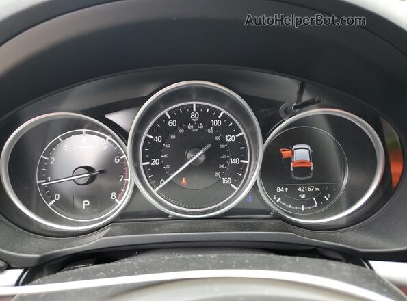 JM3KFBCM2M0495767 2021 MAZDA CX-5 Серый Вид щитка приборов