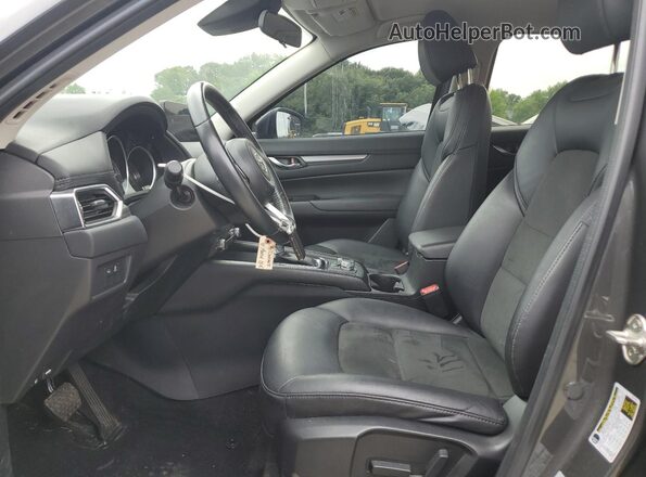 JM3KFBCM2M0495767 2021 MAZDA CX-5 Серый Вид салона спереди
