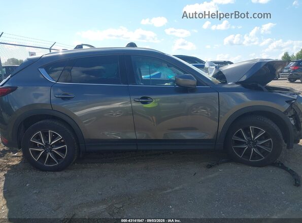 JM3KFBDM4J0341233 2018 MAZDA CX-5 Gray Вид задньої частини салону