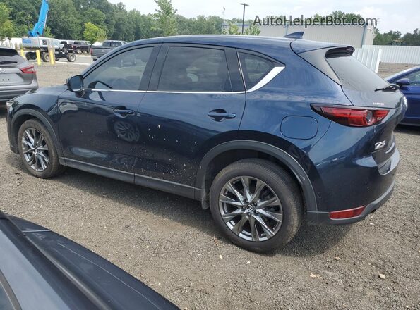 JM3KFBEY8L0754695 2020 MAZDA CX-5 Синий Задняя левая четверть