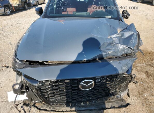 JM3KJEHA1S1104596 2025 MAZDA CX-70 Gray Engine compartment view