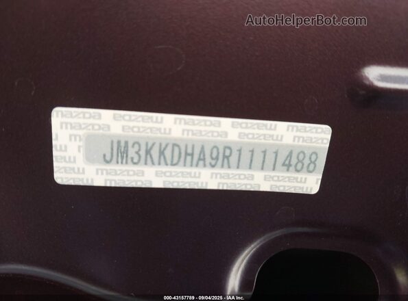 JM3KKDHA9R1111488 2024 MAZDA CX-90 PHEV Maroon Widok komory silnika