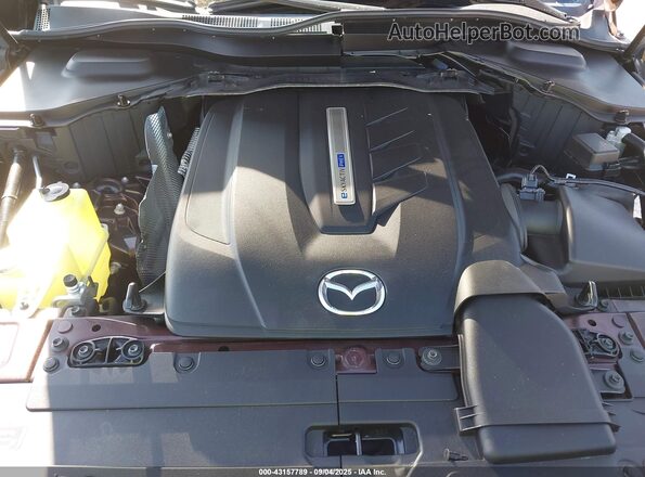 JM3KKDHA9R1111488 2024 MAZDA CX-90 PHEV Maroon Widok z tyłu