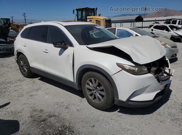 JM3TCACY4J0215630 2018 MAZDA CX-9 Белый Передняя правая четверть