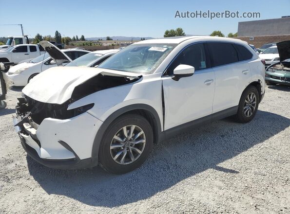 JM3TCACY4J0215630 2018 MAZDA CX-9 Белый Передняя левая четверть