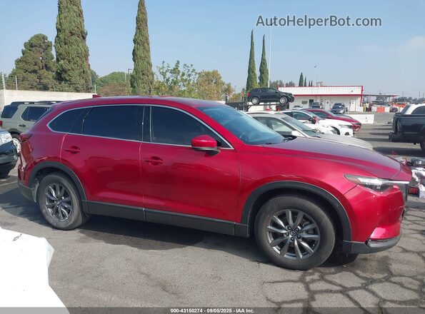 JM3TCACY5L0407836 2020 MAZDA CX-9 Red Widok wnętrza z tyłu