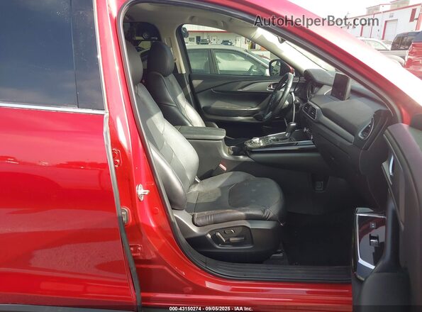 JM3TCACY5L0407836 2020 MAZDA CX-9 Red Widok wnętrza z przodu