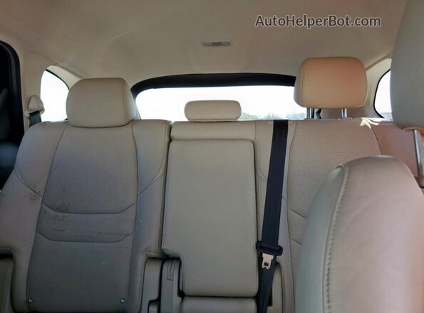 JM3TCACYXJ0202820 2018 MAZDA CX-9 White Widok tylnych siedzeń