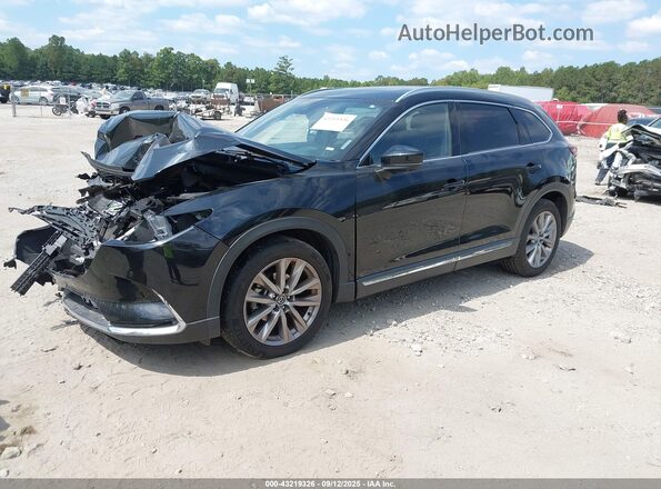 JM3TCADY0M0521985 2021 MAZDA CX-9 Black Առջևի ձախ երեք քառորդ տեսարան
