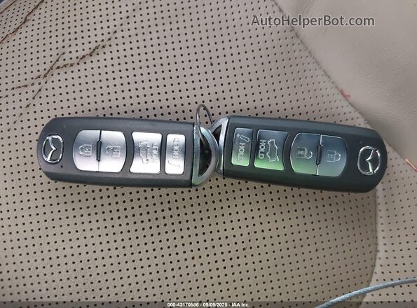 JM3TCADY4G0114918 2016 MAZDA CX-9 Brown Вид панелі приладів