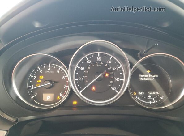 JM3TCADY5J0218132 2018 MAZDA CX-9 Silver Instrument cluster view