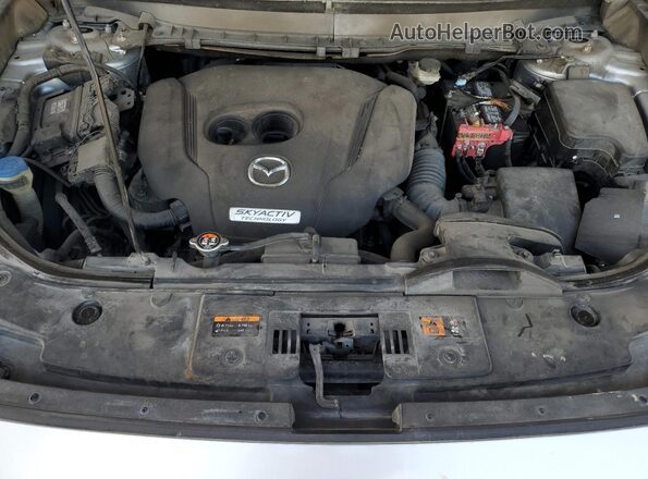 JM3TCADY5J0218132 2018 MAZDA CX-9 Silver Engine compartment view