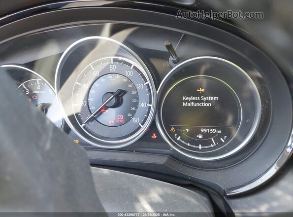JM3TCBCY0L0404607 2020 MAZDA CX-9 Black უკანა სავარძლების ხედი