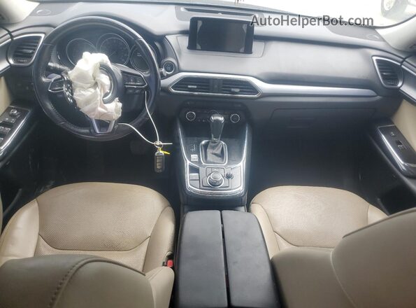 JM3TCBCY1J0230267 2018 MAZDA CX-9 Gray წინა პანელის ხედი