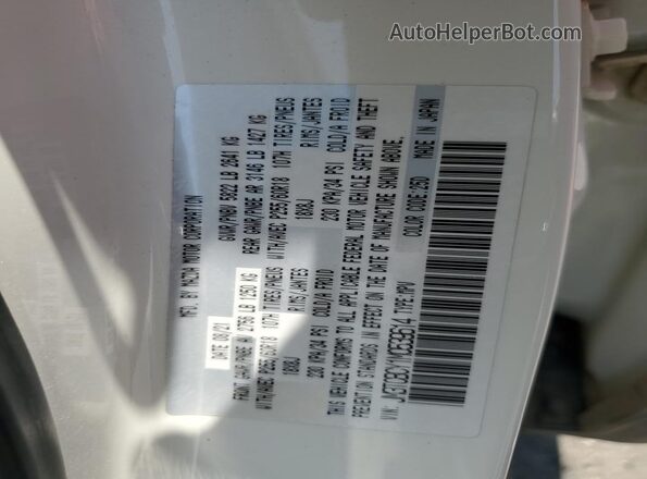 JM3TCBCY1M0539614 2021 MAZDA CX-9 Белый Вид наклейки с VIN-кодом