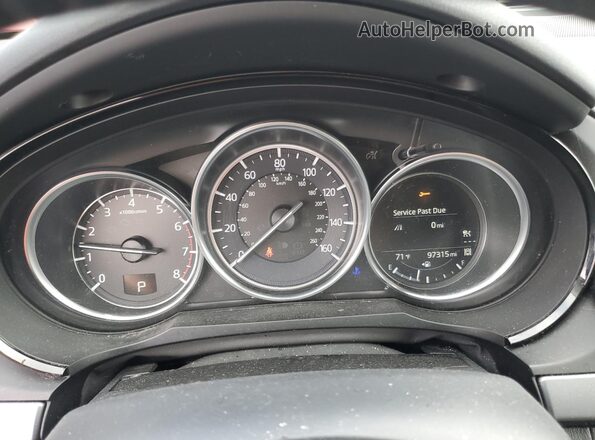 JM3TCBCY3J0200977 2018 MAZDA CX-9 Black ხელსაწყოთა პანელის ხედი
