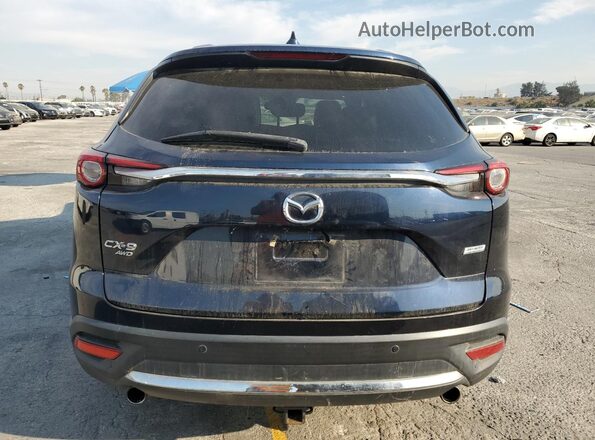 JM3TCBDY2H0130087 2017 MAZDA CX-9 Blue Вид ззаду