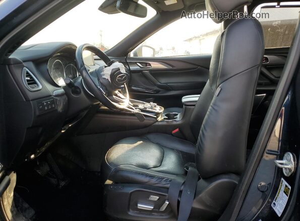 JM3TCBDY2H0130087 2017 MAZDA CX-9 Blue Вид салону спереду
