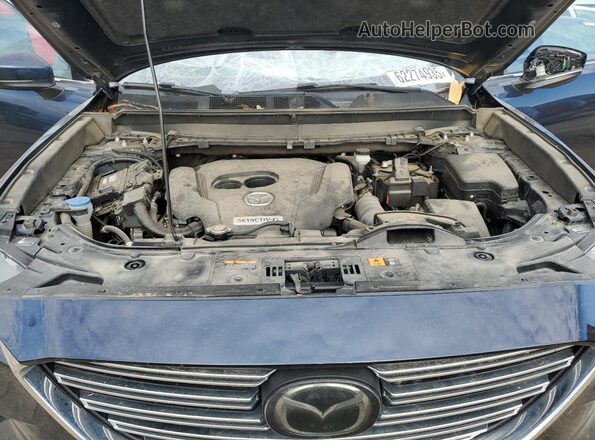 JM3TCBDY2L0403750 2020 MAZDA CX-9 Blue უკანა სალონის ხედი