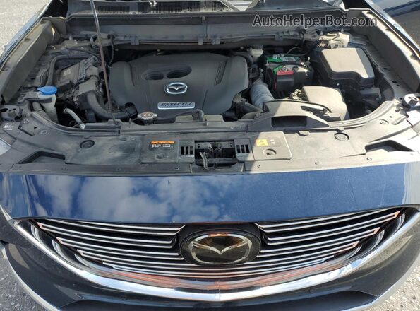 JM3TCBDY7J0200690 2018 MAZDA CX-9 Синий Вид подкапотного пространства