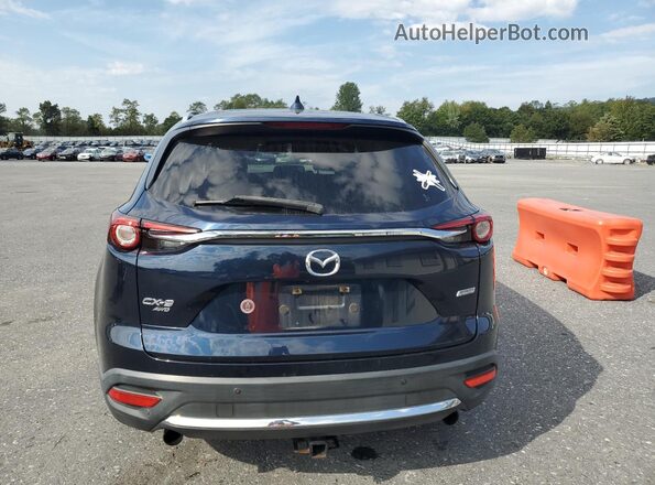 JM3TCBDY7J0200690 2018 MAZDA CX-9 Синий Вид сзади