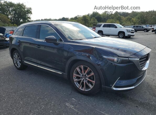 JM3TCBDY7J0200690 2018 MAZDA CX-9 Синий Передняя правая четверть