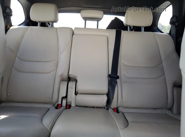 JM3TCBDY8J0230751 2018 MAZDA CX-9 White Rear seats view