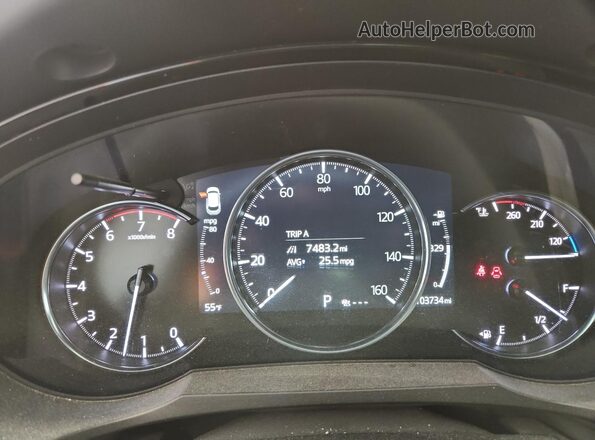 JM3TCBDY9L0403230 2020 MAZDA CX-9 Black Instrument cluster view