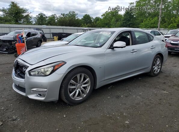 JN1BY1AP9HM740964 2017 INFINITI Q70 Серый Передняя левая четверть