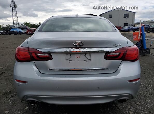JN1BY1AP9HM740964 2017 INFINITI Q70 Серый Вид сзади