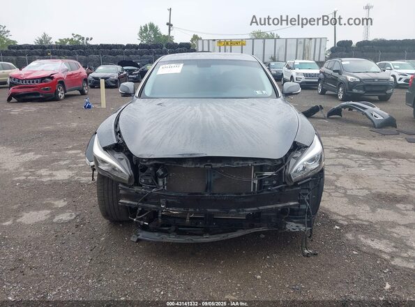 JN1BY1AR5GM271162 2016 INFINITI Q70 Серый Вид задней части салона