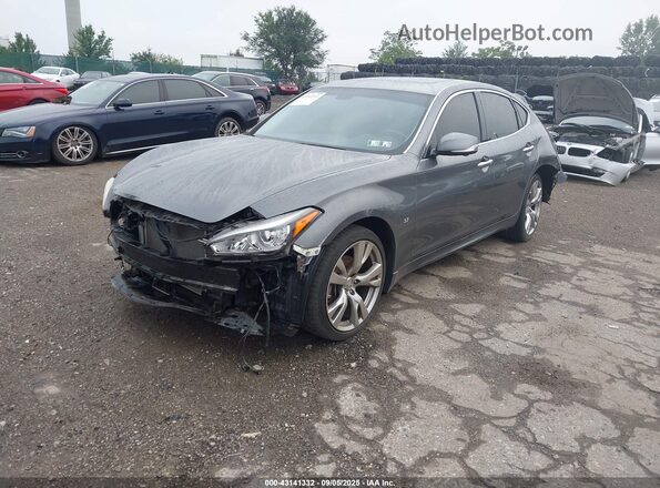 JN1BY1AR5GM271162 2016 INFINITI Q70 Серый Передняя левая четверть