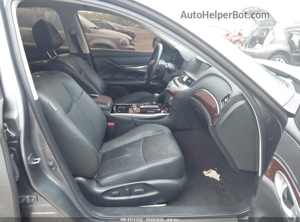 JN1BY1AR5GM271162 2016 INFINITI Q70 Серый Вид салона спереди