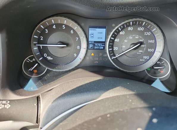 JN1BY1PR9KM725090 2019 INFINITI Q70L Черный Вид щитка приборов