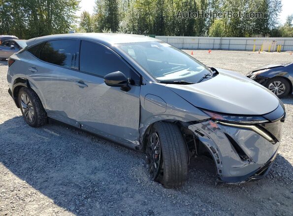 JN1CF0BB5RM737441 2024 NISSAN ARIYA Gray Передня права чверть