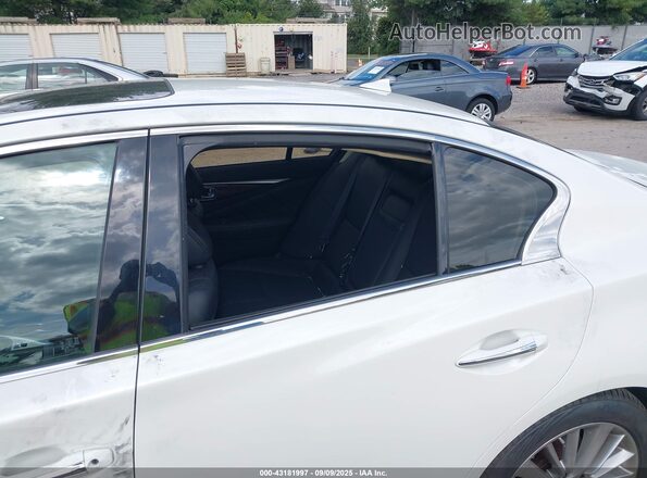 JN1CV7AR3JM280160 2018 INFINITI Q50 White წინა ხედი