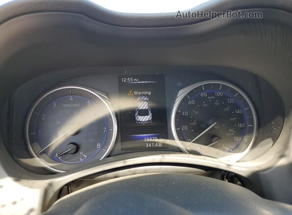 JN1CV7EK1JM200352 2018 INFINITI Q60 Black Vista del cuadro de instrumentos