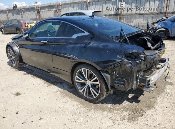 JN1CV7EK1JM200352 2018 INFINITI Q60 Black Trasero izquierdo